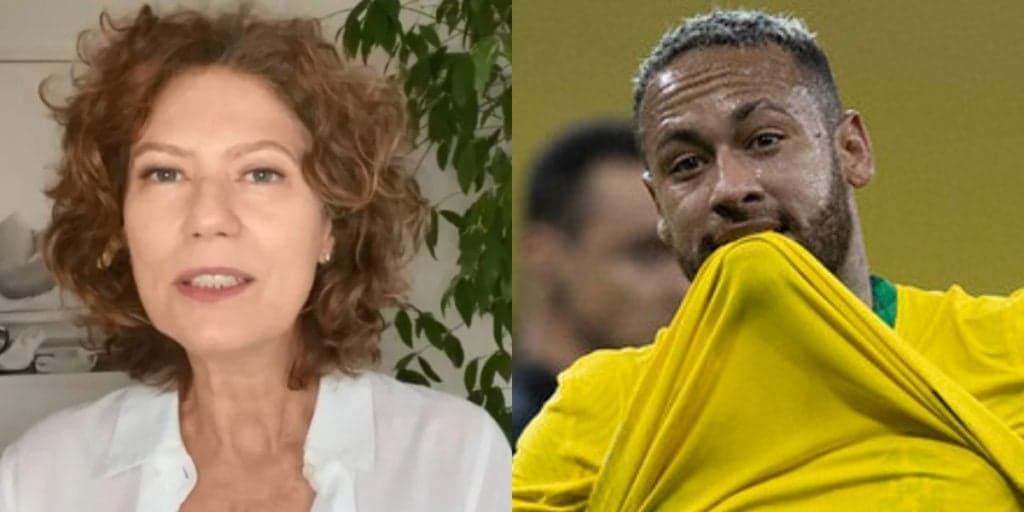 Patrícia Pillar se revolta com Neymar após entrevista