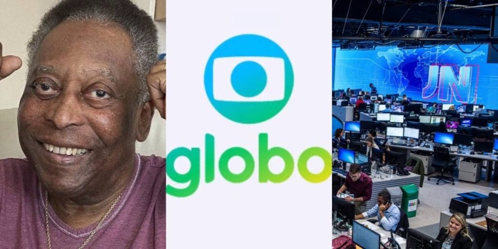 Globo vive dia de correria e tristeza nos corredores com Pelé internado e morte confirmada às pressas