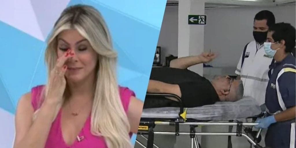 Comentarista do Jogo Aberto convoca bombeiros, deixa Band de maca e Renata Fan confirma: "Momento tão horrível"