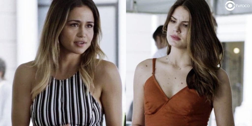 Pega Pega - Sandra Helena revela segredo de Eric para Luiza que surta: "Que história é essa?"