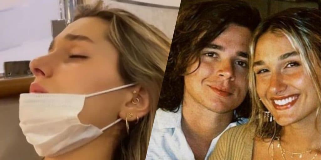 Sasha Meneghel passa mal em alto mar, é socorrida pelo marido e surge desmaiada em foto vazada: "Muito mal"