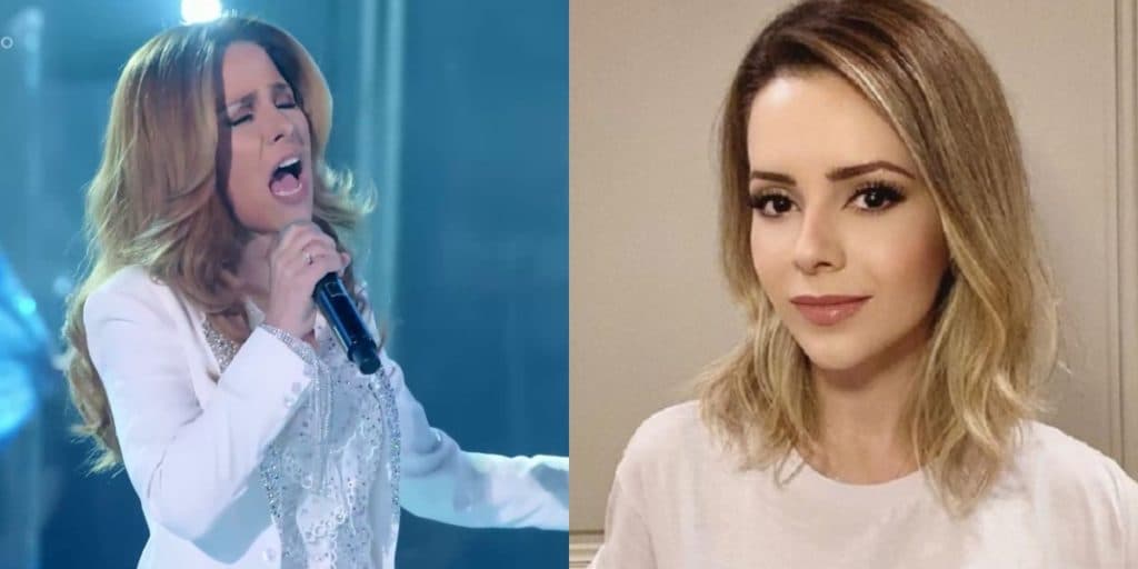 Wanessa brilha no Domingão