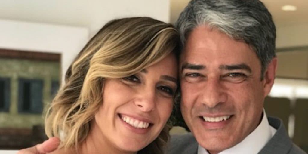 Natasha Dantas posta foto do dia de seu casamento com Bonner