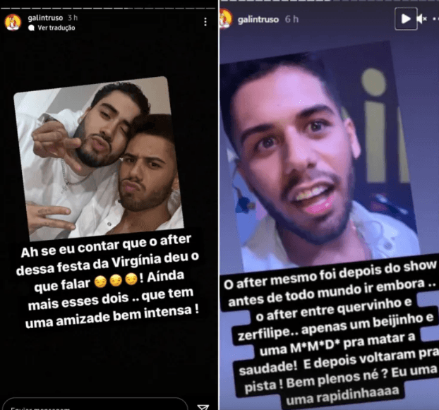 Zé Felipe e Kevinho - Reprodução Zé Felipe e Kevinho - Reprodução