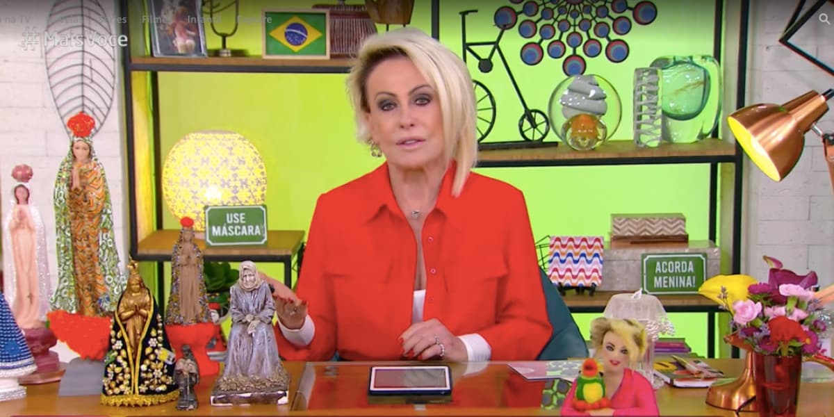 Ana Maria Braga e outros apresentadores enfrentam problemas de saúde (Foto: Reprodução/TV Globo)