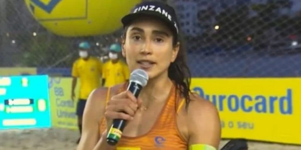 SporTV: Atleta Carol Solberg usa entrevista ao vivo para detonar governo Bolsonaro: "Coisa horrível"