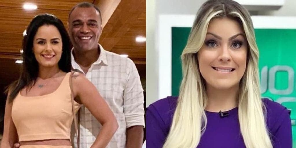 Denílson, após ter relação noticiada com Renata Fan, expõe a esposa ao ridículo e assume: "Diferente''