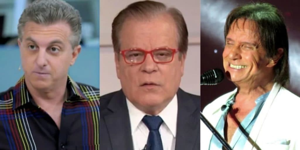 Luciano Huck expõe decisão da Globo, Chico Pinheiro beija homem e Roberto Carlos exibe parceiro novinho e bonitão