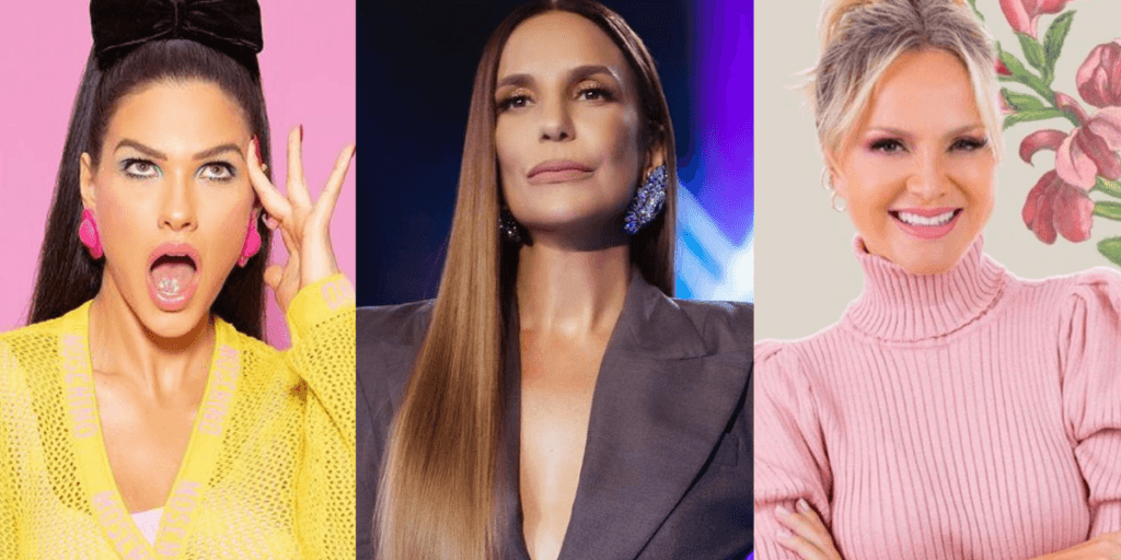 Andressa Suita expõe corpo e terceiro filho, Ivete assume domingos da Globo e Eliana deixa programa no SBT