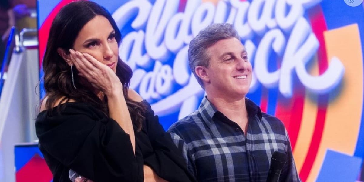 Ivete Sangalo manda Luciano Huck 'calar a boca' (Foto: Divulgação/Globo)