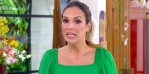 Talitha Morete expôs medo de infância ao vivo no Mais Você (Foto: Reprodução)