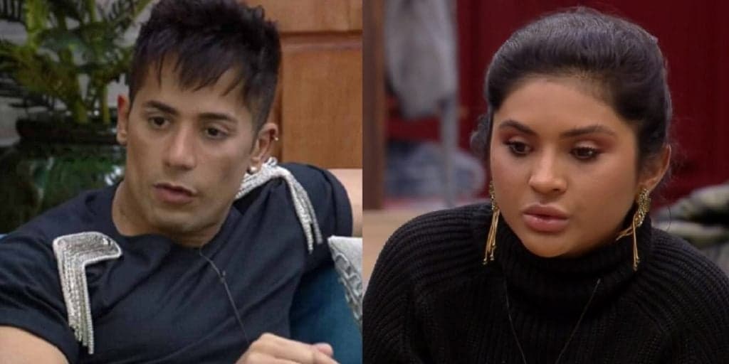 Em 'A Fazenda 13', Mileide Mihaile perde a paciência com a atitude de Tiago Piquilo: "Vou poder falar?"