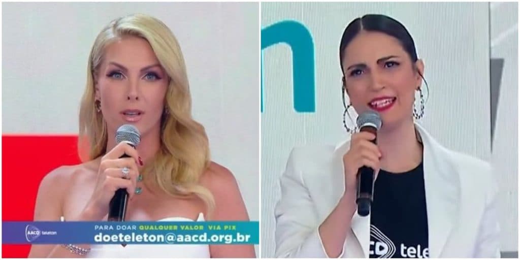 Ana Hickmann vai pro SBT, Chris Flores se desespera e sai pela porta dos fundos às pressas: "Passar mal"