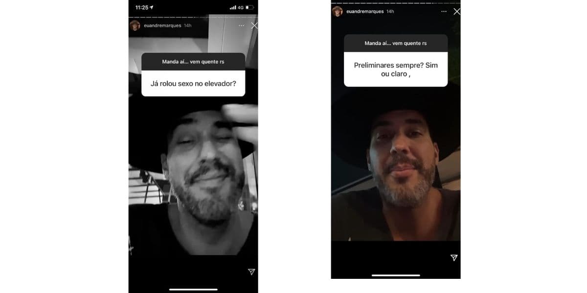 André Marques escandaliza com intimidades, assume sexo em elevador e expõe o que faz na cama em vídeo: "Prefiro"