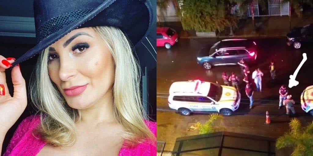 Grávida, Andressa Urach é cercada pela polícia e tem prisão decretada por prostituição, aborto e uso de drogas