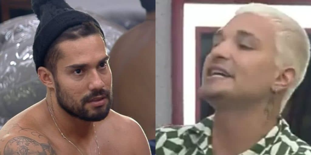 A Fazenda 13: MC Gui explode com Bil Araújo e esculhamba o modelo em briga feia: "Bundã*''
