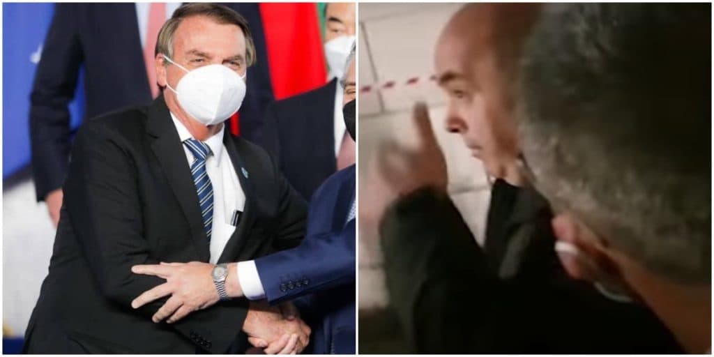 Bolsonaro agride covardemente repórter da Globo, que apanha feio ao vivo durante transmissão: "Violência"