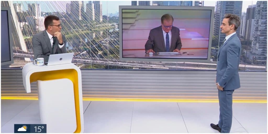 Chico Pinheiro não percebe que está ao vivo, fala o que não devia pra colegas e comete gafe: "Um perigo"