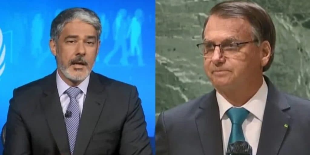 William Bonner desmascara Bolsonaro, expõe podres dele e contraria presidente ao vivo: "Falsa"