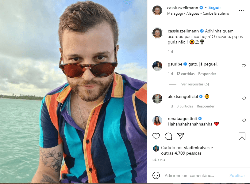 Âncora e repórter da CNN Brasil surge aproveitando férias após dispensa do canal (Foto: Reprodução)