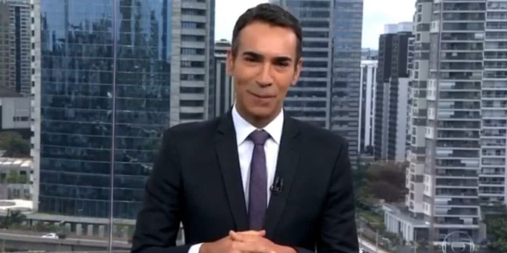 César Tralli fez exigência a TV Globo para assumir Jornal Hoje e obriga Maju a obedecer