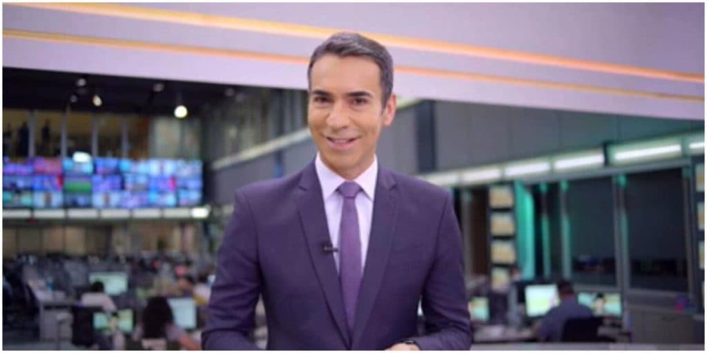 César Tralli é trocado descaradamente por colega e manda recado cruel em rede social: "Consideração"