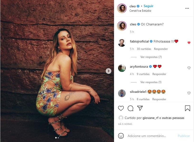 Cleo Pires incendeia o clima com fotos provocantes - Foto: Reprodução Cleo Pires incendeia o clima com fotos provocantes - Foto: Reprodução