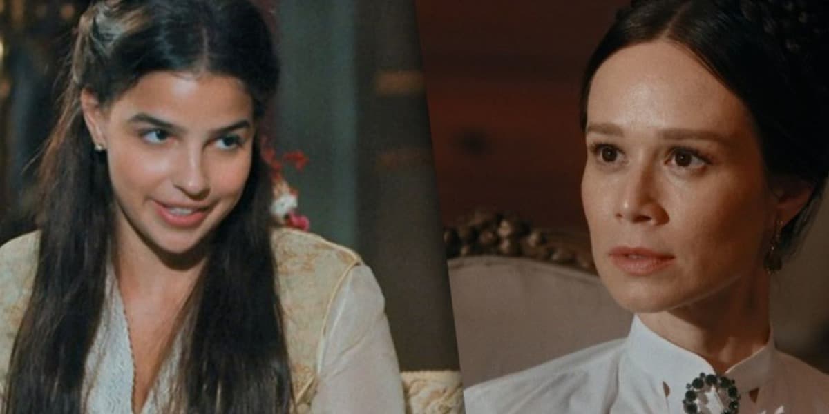 Pilar e Condessa em Nos Tempos do Imperador - Foto: Reprodução Pilar e Condessa em Nos Tempos do Imperador - Foto: Reprodução