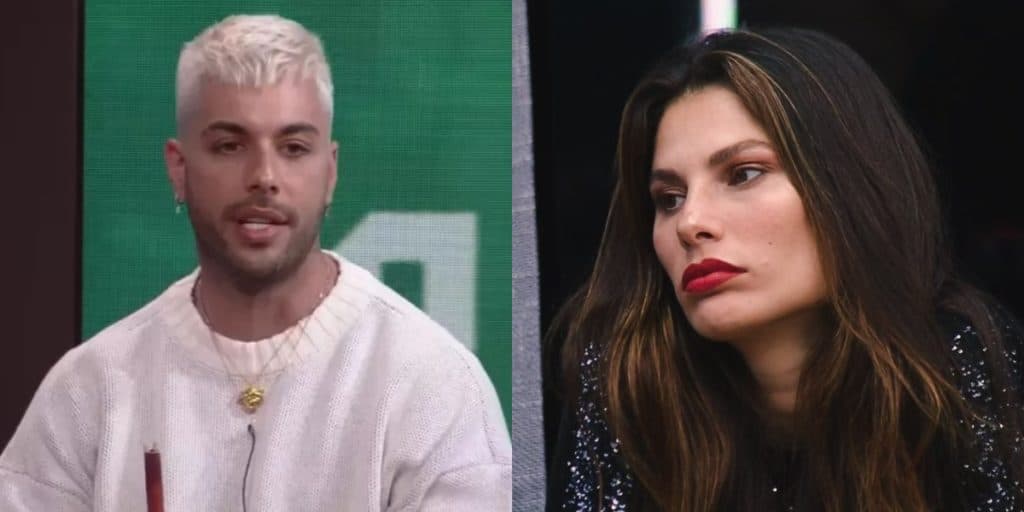 A Fazenda 13: Dayane Mello e Gui Araújo batem boca ao vivo e modelo estraçalha peão: "Mostra seu medo"