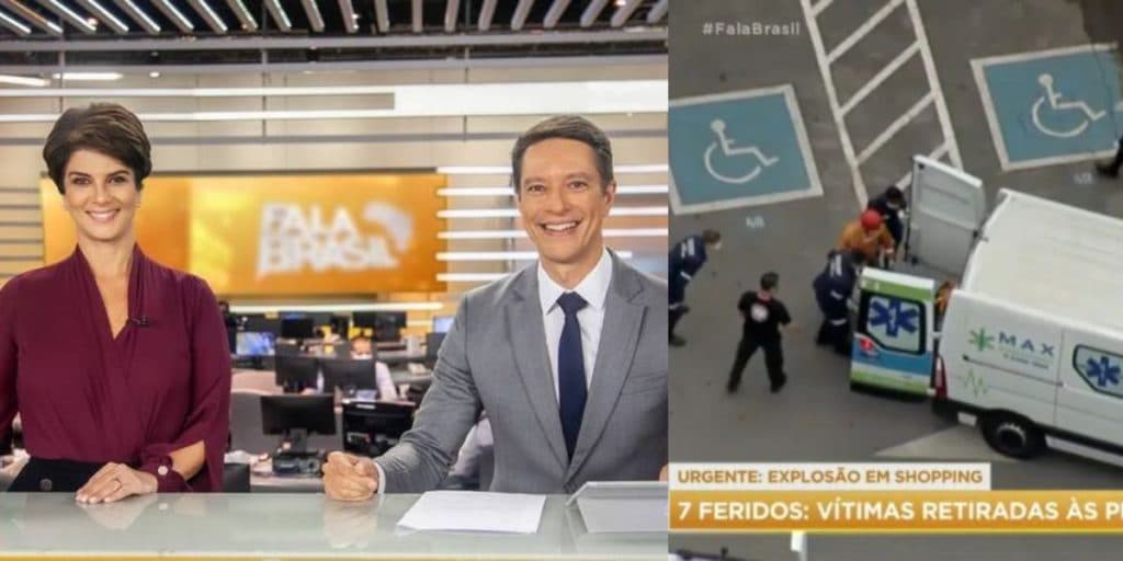 Record anuncia explosão com vítimas ao vivo, mobiliza helicóptero e farsa inteira é exposta: "Vergonha"