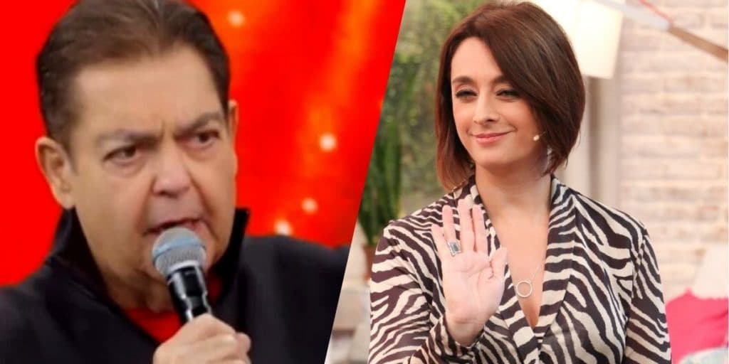 "Eu vou ter que falar", Catia Fonseca expõe imagem proibida de Faustão, dá indireta à Globo e sai do ar na Band