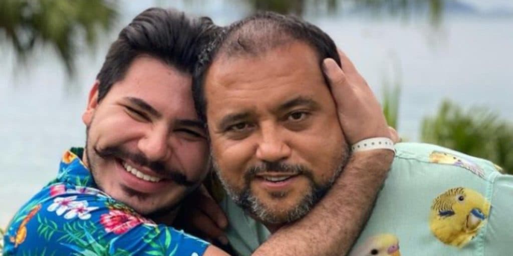 Geraldo Luís dá fim em mistério de anos e exibe a mãe do seu filho em foto: "Ex-esposa, amiga"