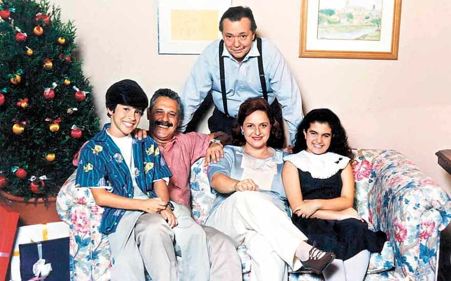 Antonio Fagundes e Luciano Amaral no elenco principal de "Mundo da Lua" (Foto: Divulgação/TV Cultura)