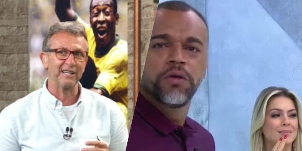 Neto se enfurece com bastidores da Band, explode e expõe segredo de Renata Fan e Denílson: "Enche o saco"