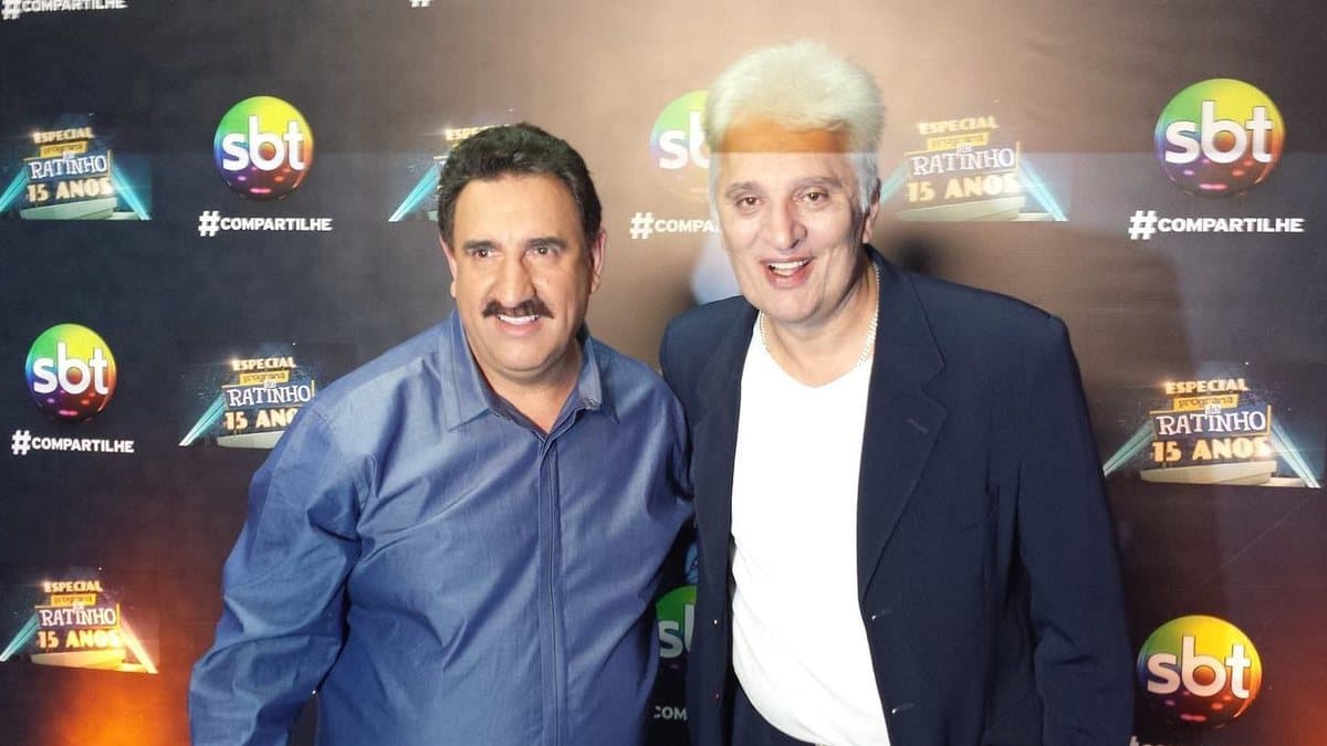 Ratinho e Nei Inácio (Foto: Divulgação/SBT)