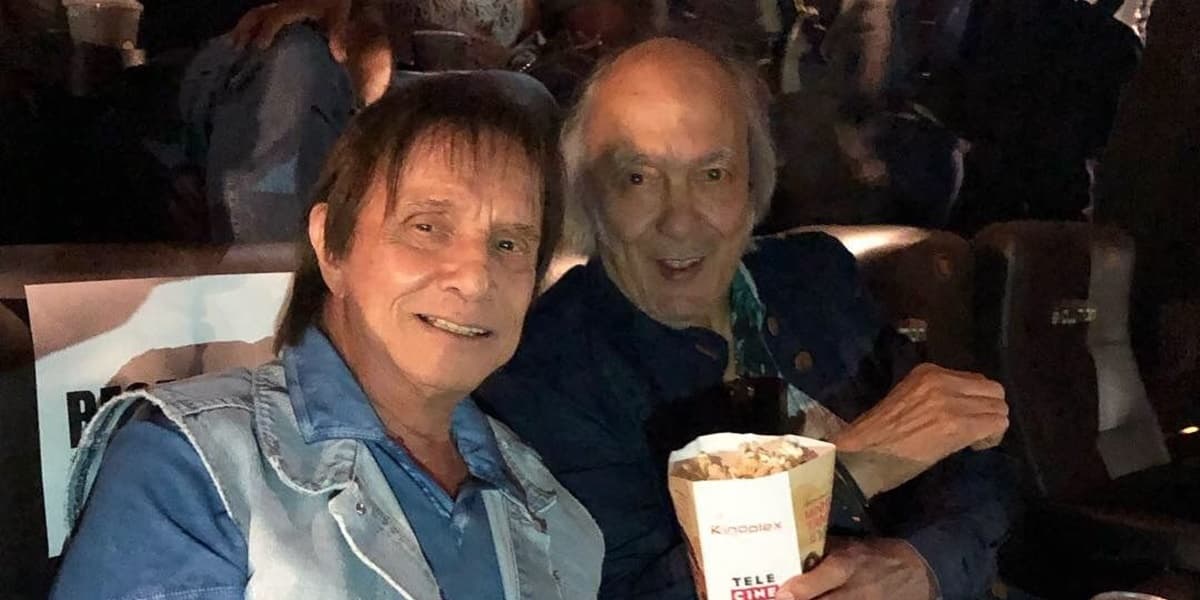 Roberto Carlos e Erasmo (Foto: Reprodução / Instagram)
