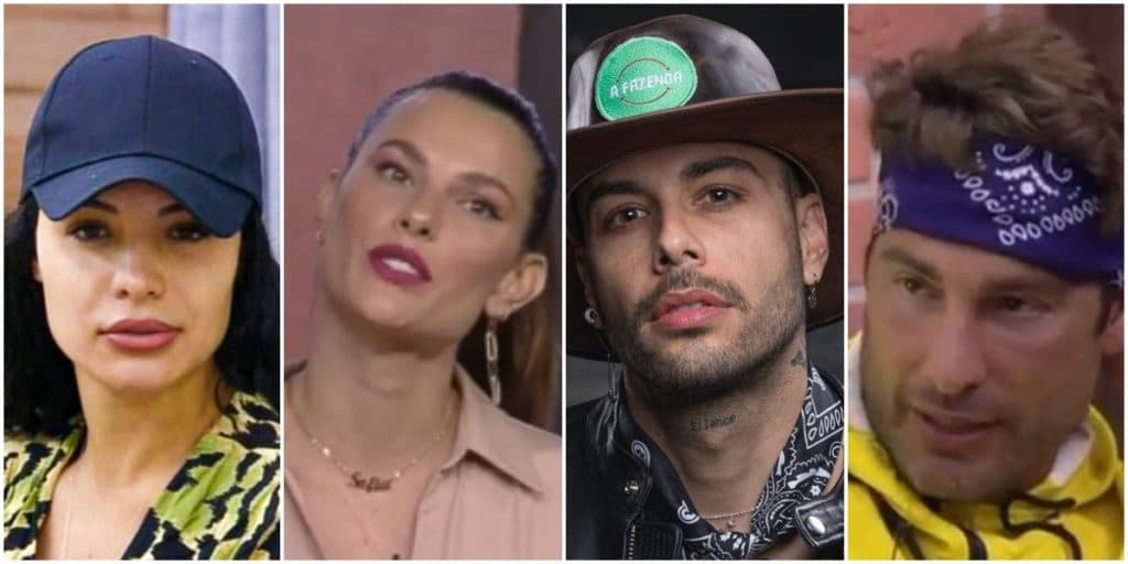 Enquete A Fazenda 13: Aline, Dayane, Gui Araújo e Victor na roça! Quem vai sair? Vote e veja