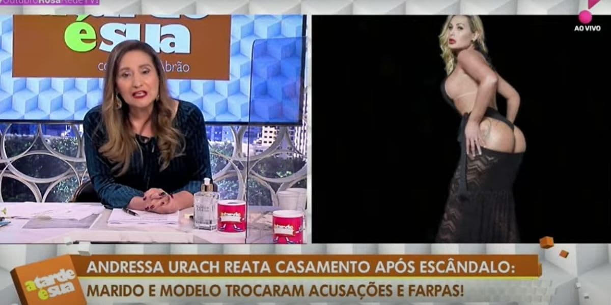 "Que se dane", Sonia Abrão expõe fim de casamento na RedeTV!, sobe o tom de voz e explode: "Feito de trouxa" "Que se dane", Sonia Abrão expõe fim de casamento na RedeTV!, sobe o tom de voz e explode: "Feito de trouxa"