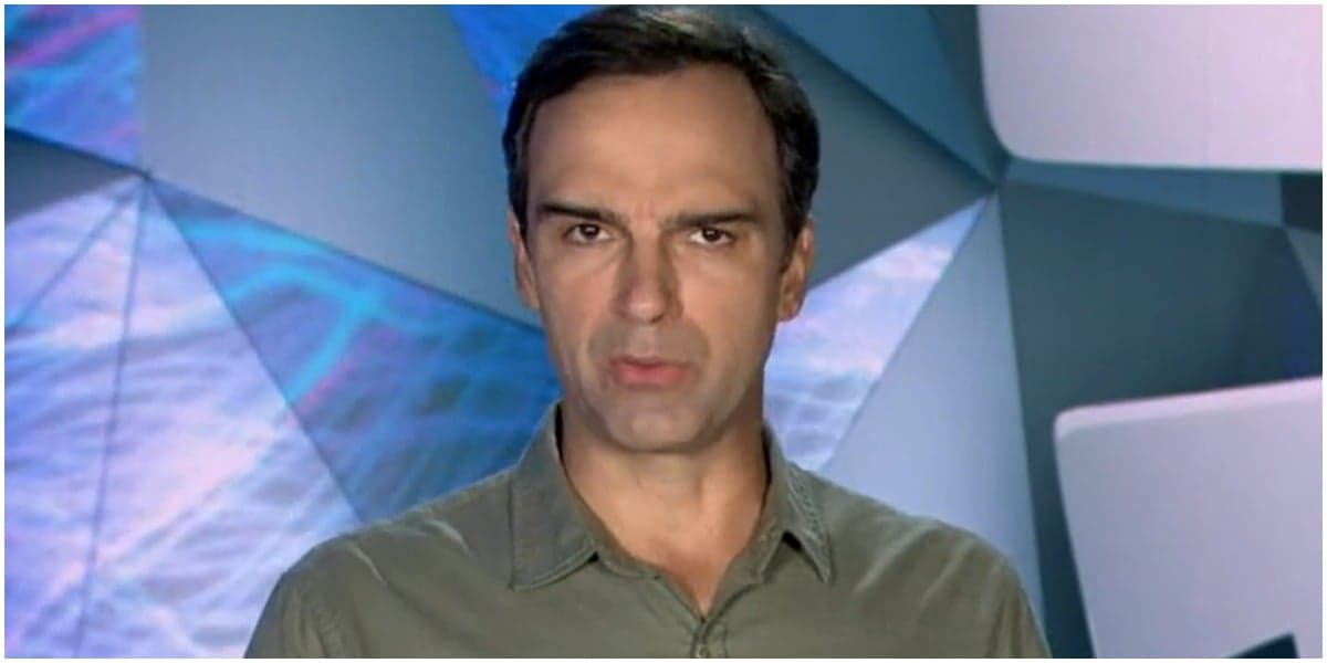Tadeu Schmidt larga o "Fantástico" e assume o "BBB22" no lugar de Marcos Mion (Foto: Reprodução/TV Globo)