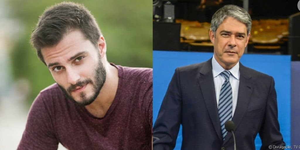 Sobrinho de William Bonner, Hugo Bonemer, após se revelar gay, surge aos beijos com casal em foto íntima