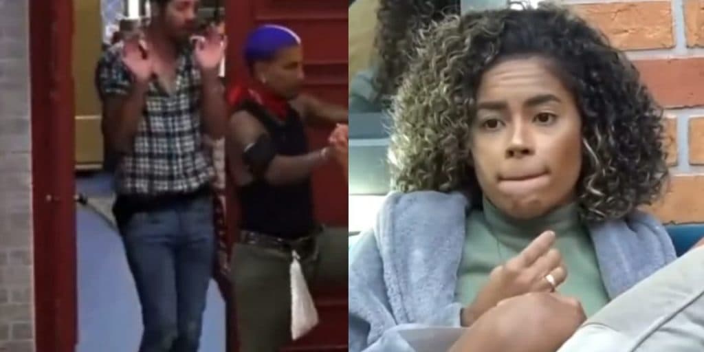 A Fazenda 13: Rico flagra Dynho e Sthe juntos no quarto e grita ao ver momento íntimo: "Que susto!"