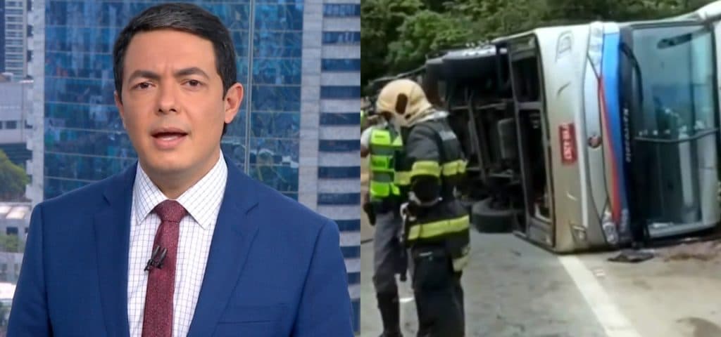 "Uma tragédia", Alan Severiano entra às pressas na Globo e confirma a pior notícia ao vivo: "Morreram"