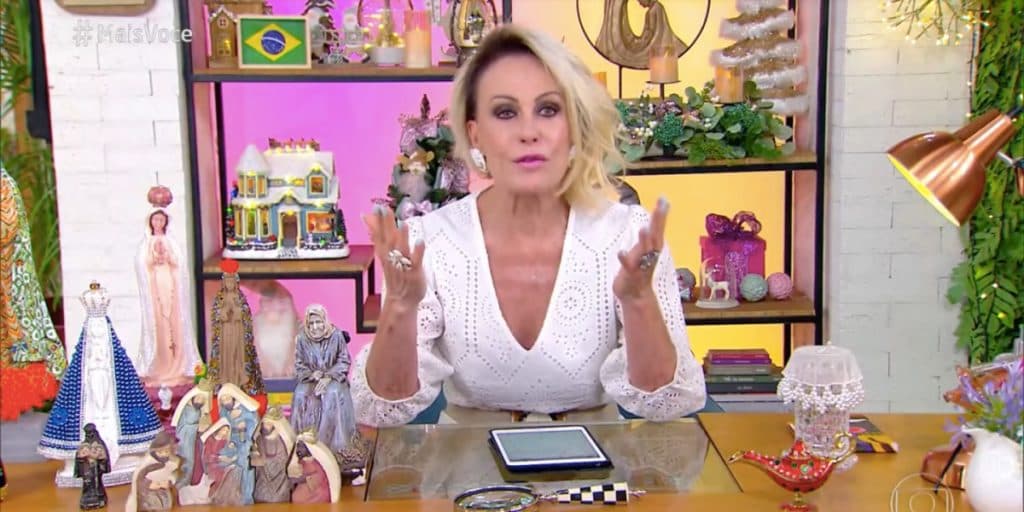 Repórter do Mais Você quebra protocolo na Globo e deixa Ana Maria Braga em choque