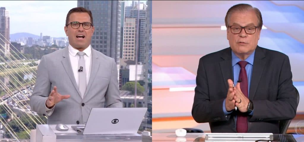 Bocardi peita Chico Pinheiro ao vivo e expõe erro grotesco na Globo: "Ia pra casa chorando"
