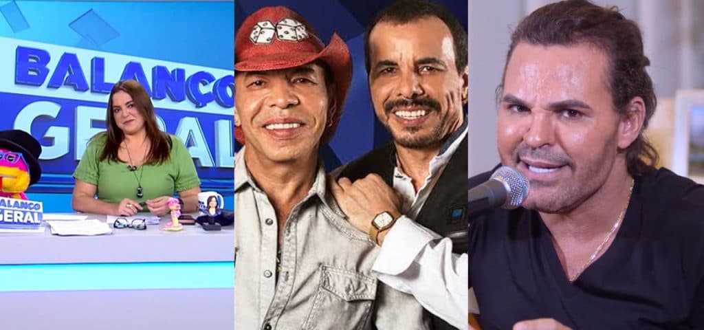 Fabiola interrompe programa na Record e anuncia o fim da dupla Chrystian e Ralf com Eduardo Costa envolvido em escândalo