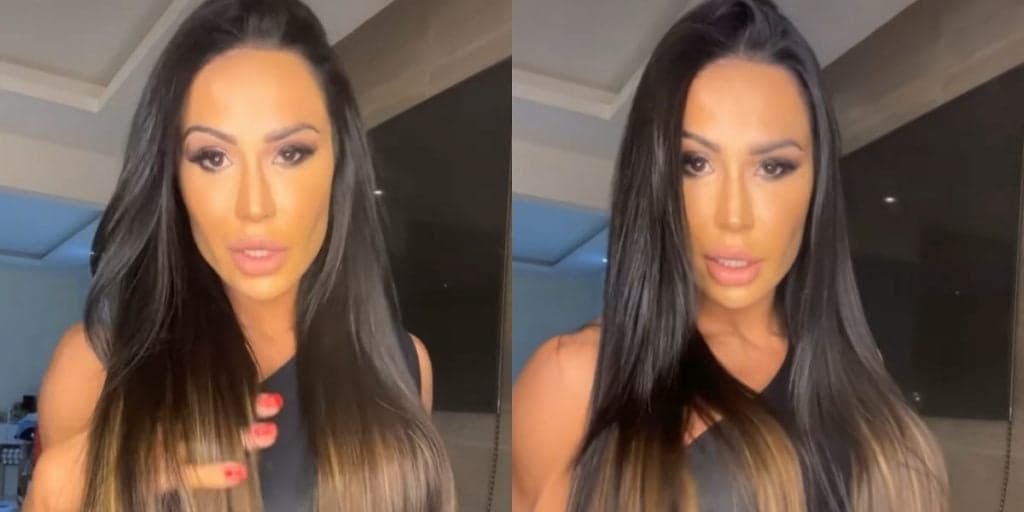 Gracyanne Barbosa surge sem calcinha em evento e rouba a cena mostrando tudo com look ousado: "Nossa"
