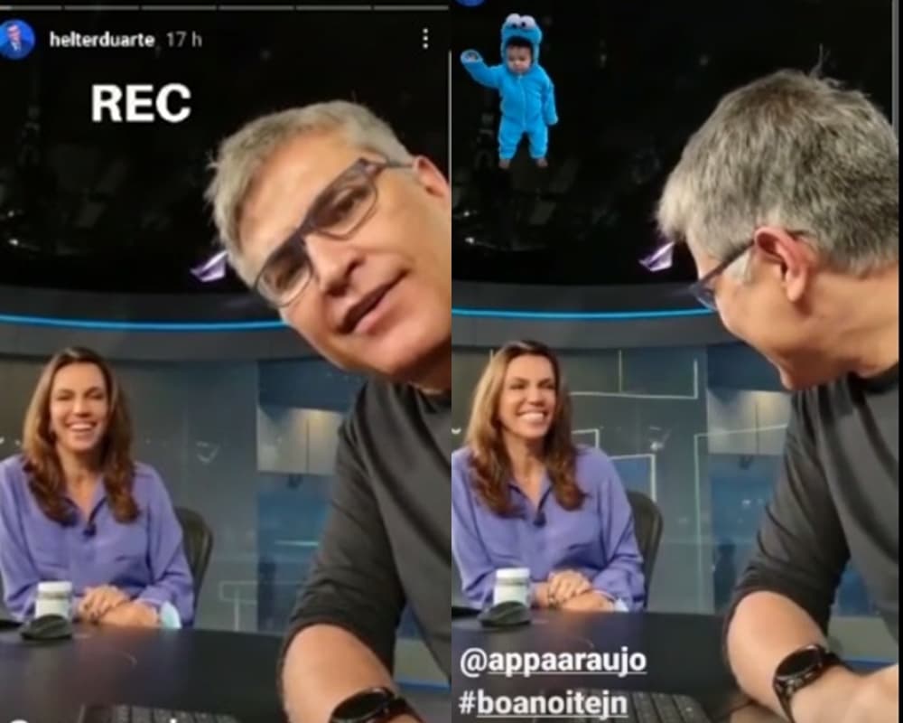 Heltér Duarte e Ana Paula Araújo