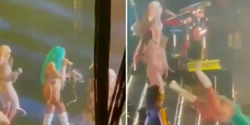Cantora famosa sofre acidente em palco durante show e faz desabafo: "Tudo dói"