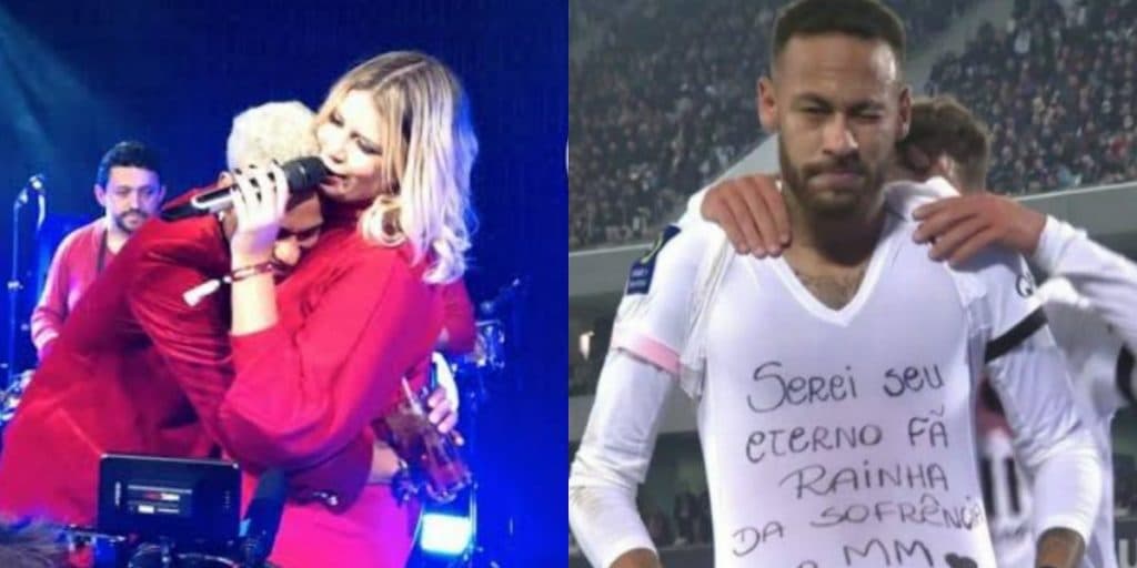 Neymar homenageia Marília Mendonça ao comemorar gol pelo PSG: "Eterno fã"