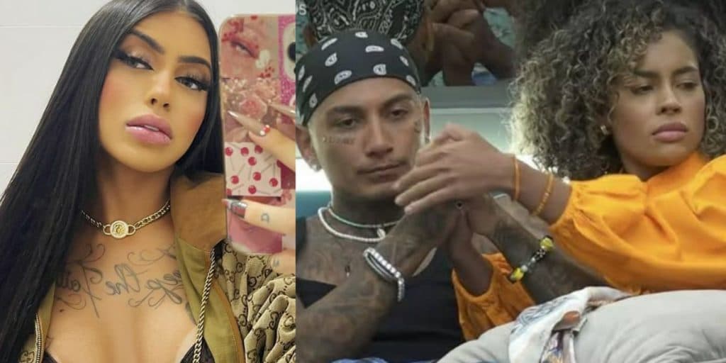 A Fazenda 13: Solteira, Mirella debocha de Dynho Alves ao ver carícias em Sthe Matos: "Cancelado"